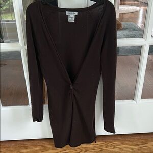 Mac & Jac Brown Sweater🌿